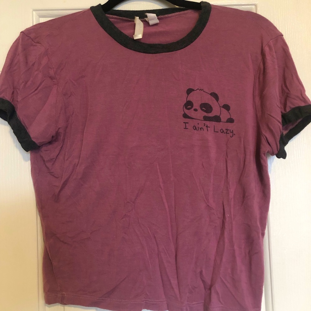 Mauve crop top